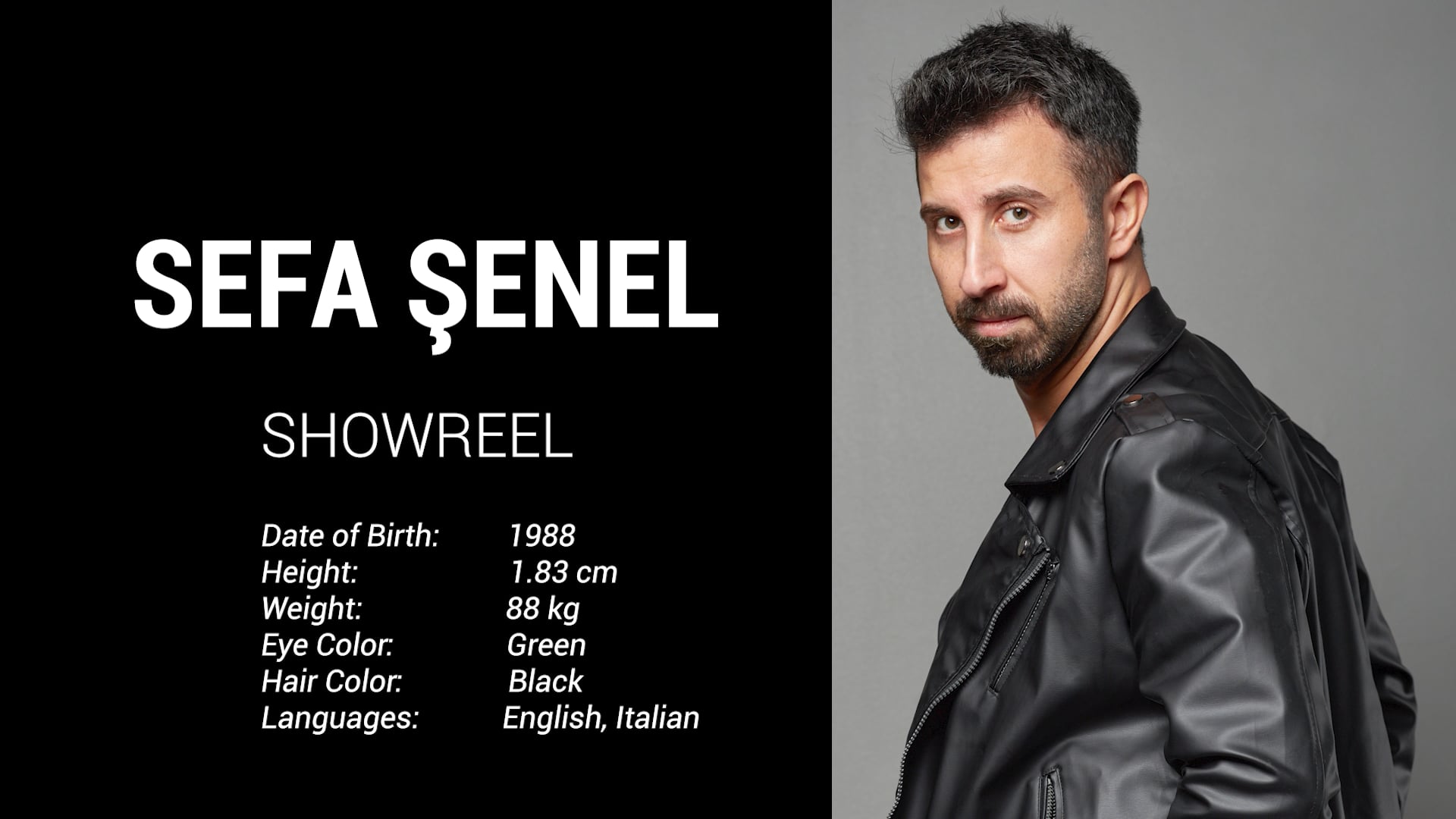 Sefa Şenel | Showreel  | 2026