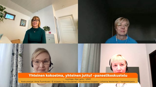 Yhteinen kokoelma, yhteinen juttu! -paneelikeskustelu