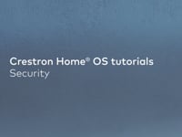 Crestron Home Security Control | How to Arm & Disarm Your System in the App