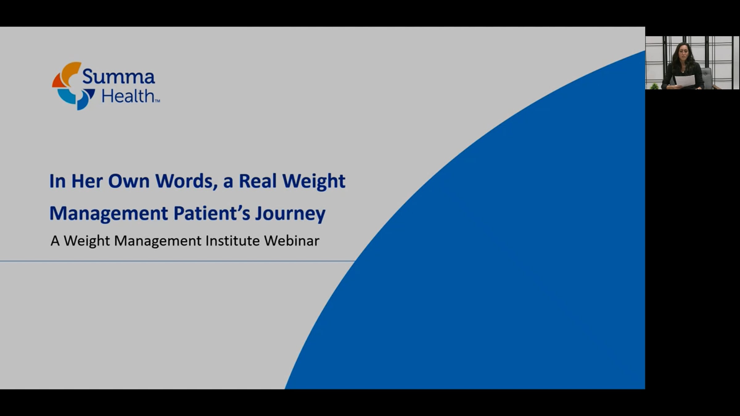 Summa Health Weight Management Institute Webinar _3 | Videos & Movies ...