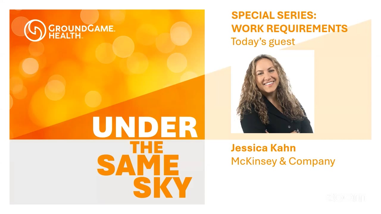 Under the Same Sky featuring Jessica Kahn, Partner, McKinsey & Company ...