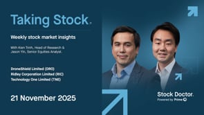 Taking Stock Weekly Insights 21 November 2025