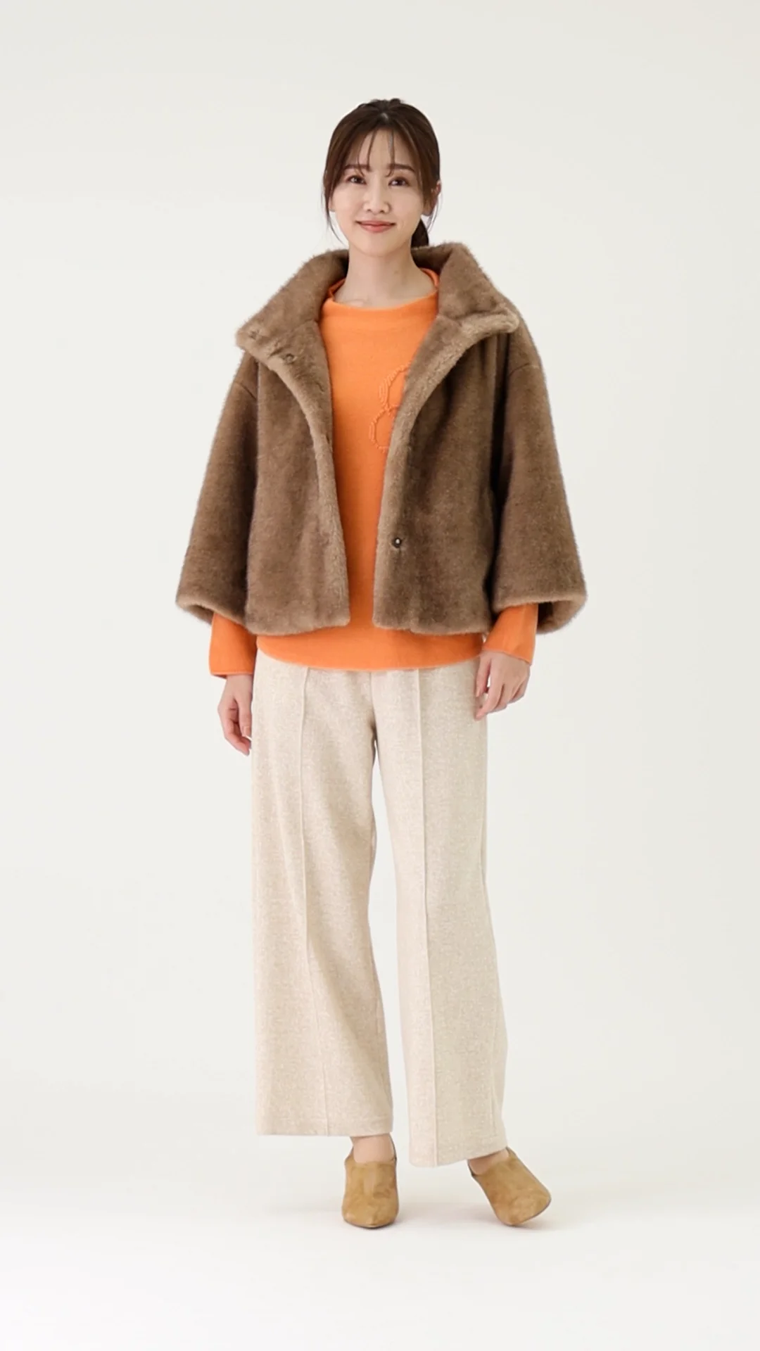 エコミンクファー コート ジャケット ｜ PINORE（ピノーレ）｜.K