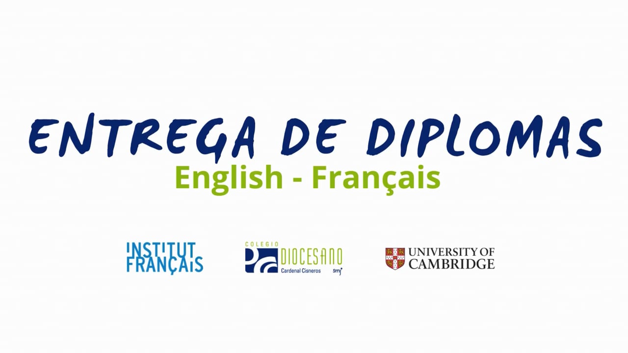 Entrega de diplomas oficiales de inglés y francés 2025
