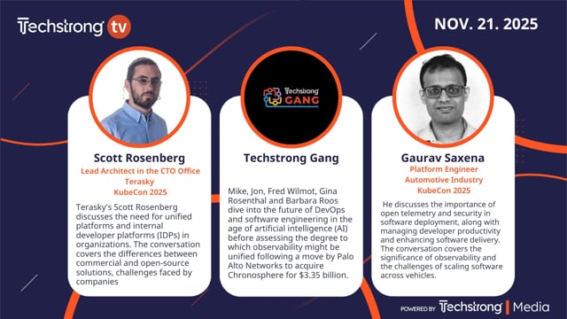 Techstrong TV November 21, 2025