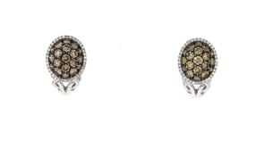 Le Vian 2.00 ct. t.w. Chocolate and Vanilla Diamond Earrings in 14kt Vanilla Gold