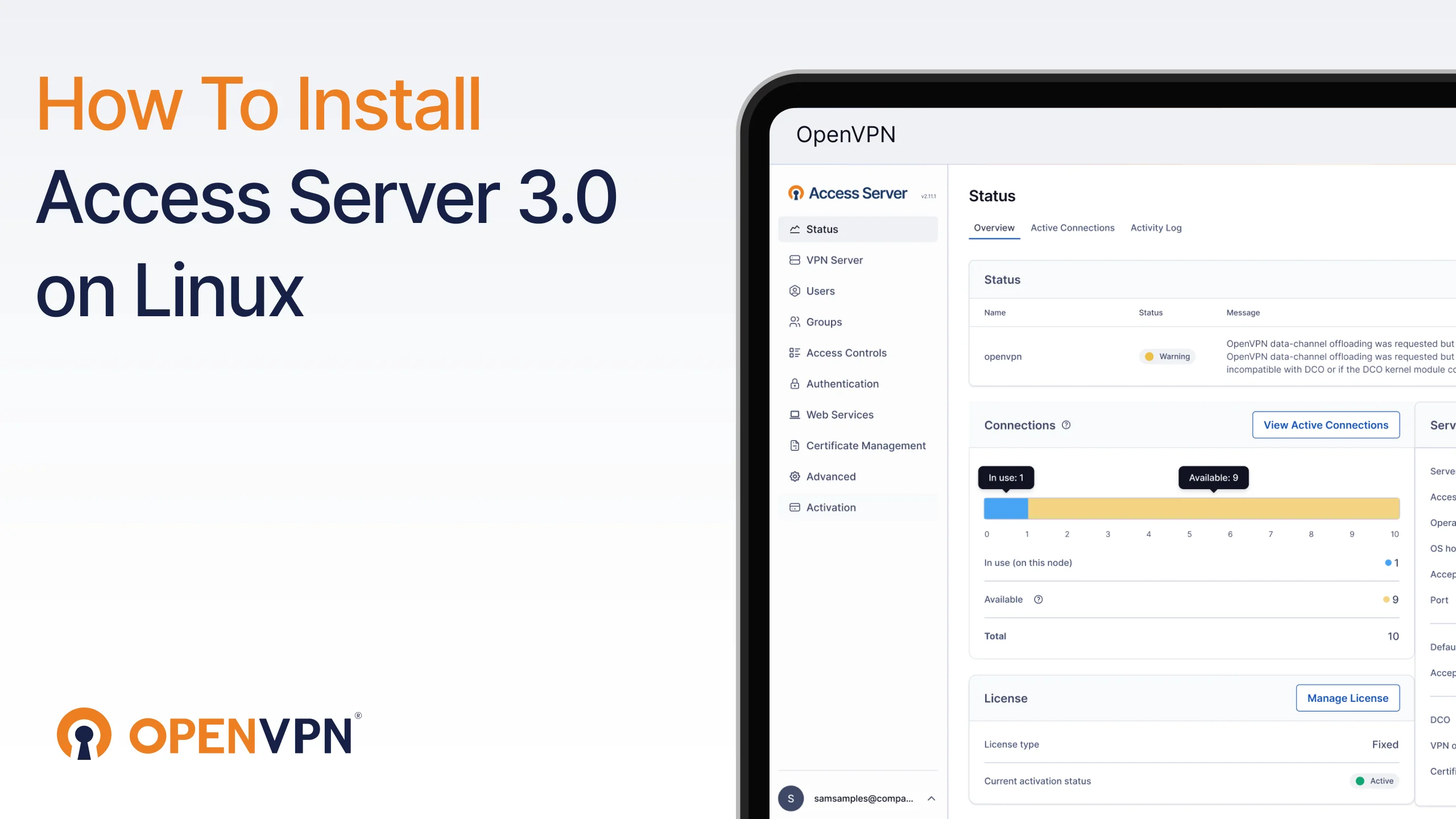 How to Install Access Server (3.x) on Linux