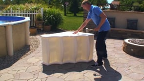 Ocean Blue 30 Mighty Step: Above-Ground Pool Install