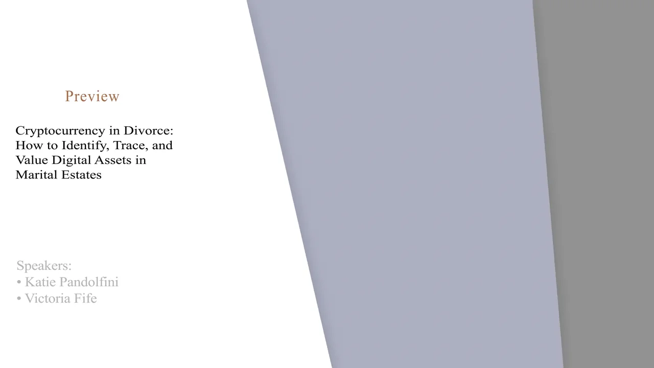 Cryptocurrency in Divorce_ How to Identify 2025_PREVIEW