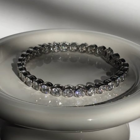 Tube Set Bracelet (11.5 TCW)