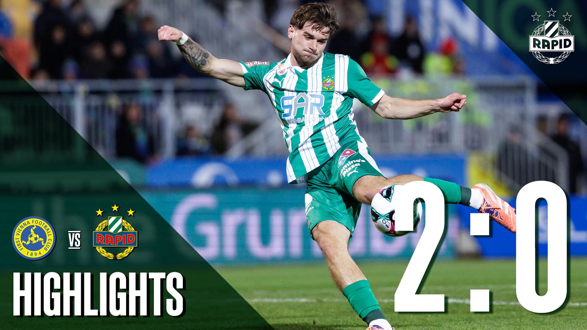 Highlights: First Vienna FC 1894 - SK Rapid II