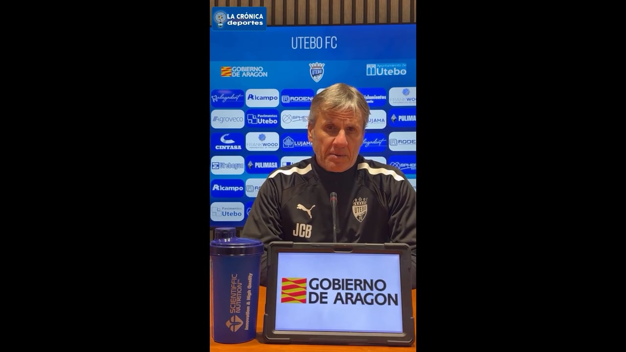 LA PREVIA / Utebo FC - UD Mutilvera / JUAN CARLOS BELTRÁN (Entrenador Utebo) Jor. 12 - Segunda Rfef Gr2 / Fuente: Facebook Utebo