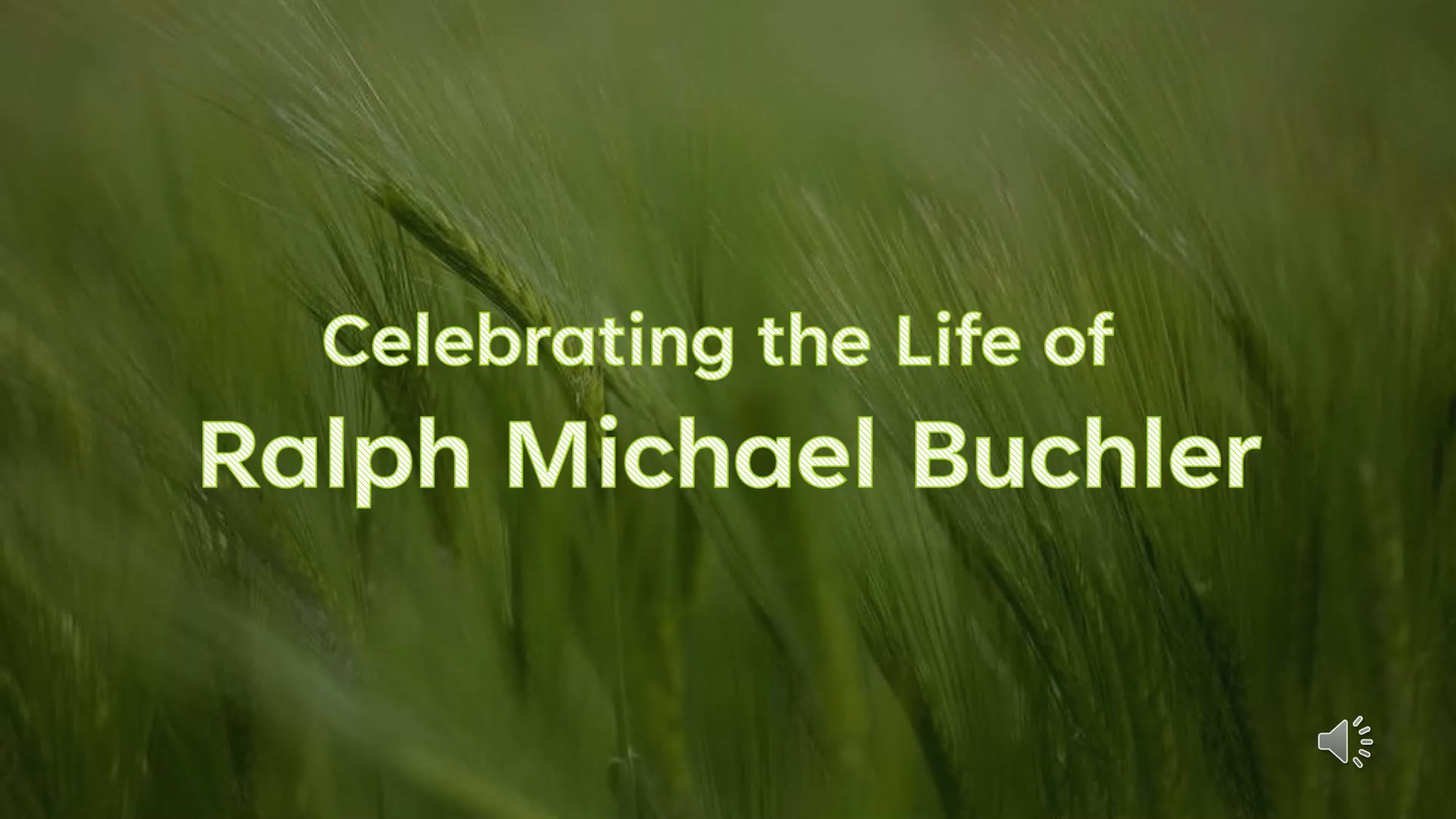 Ralph Buchler Celebration of Life | Videos & Movies on Vimeo