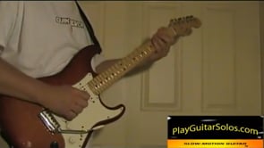 Workin For MCA main guitar solo playthru