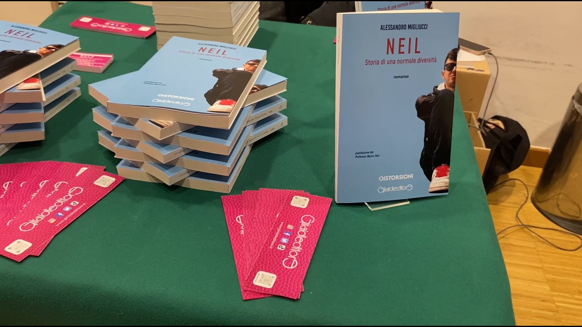 Presentato il libro Neil-Storia di una normale diversità