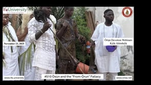 #510 Òsùn and the “From-Ọ̀run” Fallacy