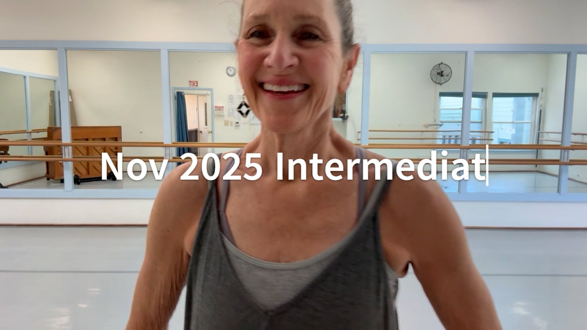 Nov 2025 Intermediate Modern