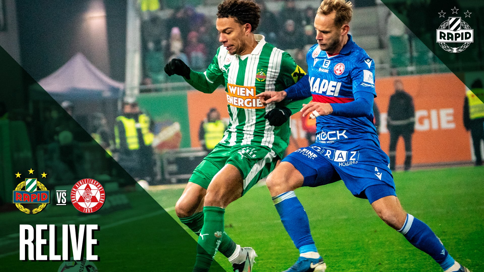 Relive: SK Rapid – Grazer AK | 23.11.2025