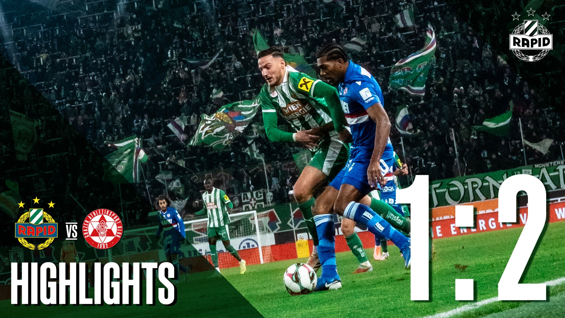 Highlights: SK Rapid – Grazer AK | 23.11.2025