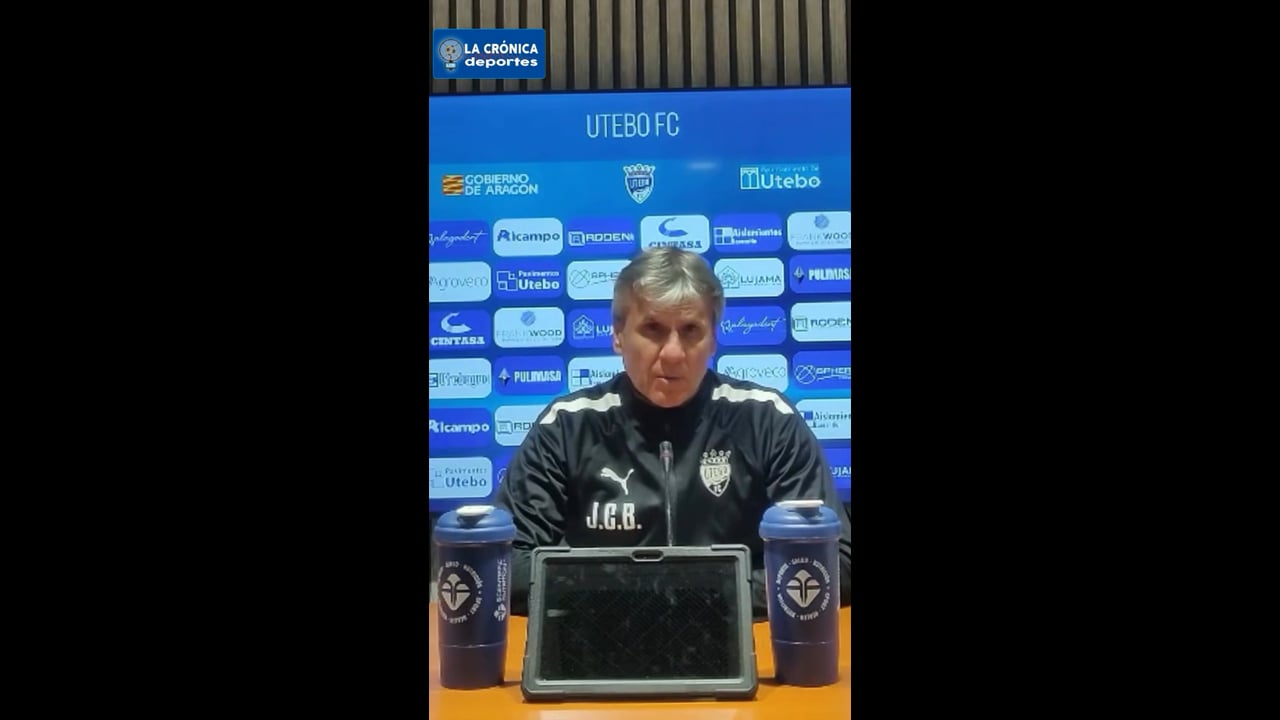 JUAN CARLOS BELTRÁN (Entrenador Utebo) Utebo FC 4-0 UD Mutilvera / Jor. 12- Segunda Rfef / Gr 2 / Fuente: Facebook Utebo FC