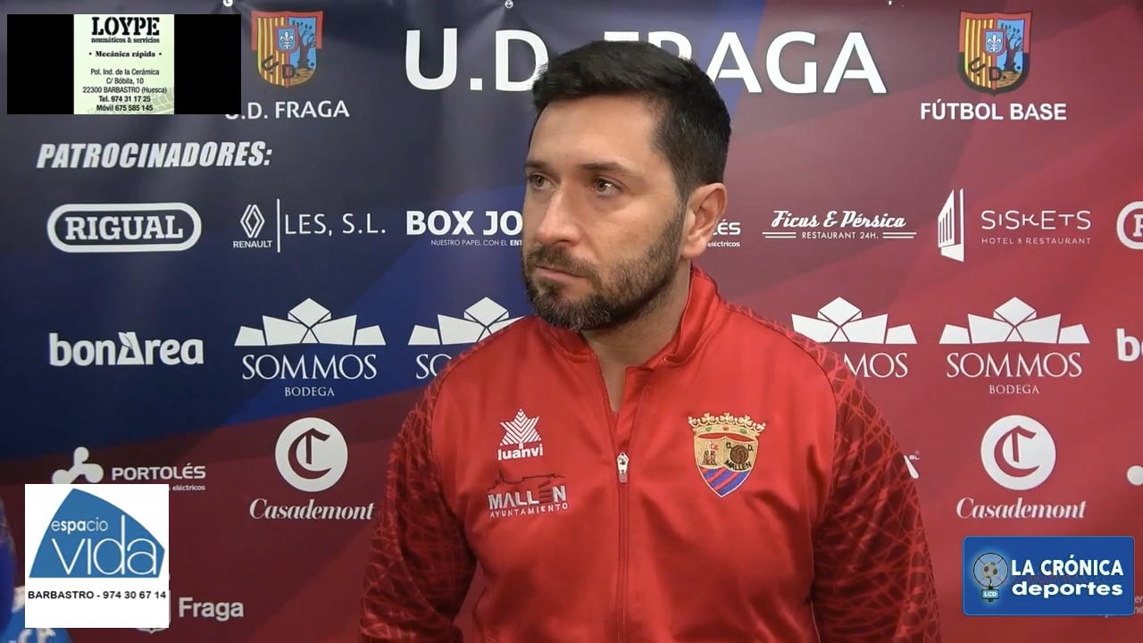 LUIS ÁNGEL LASSA (Entrenador Mallén) UD Fraga 0-0 CD Mallén / Jor. 11 / Preferente Gr. 1