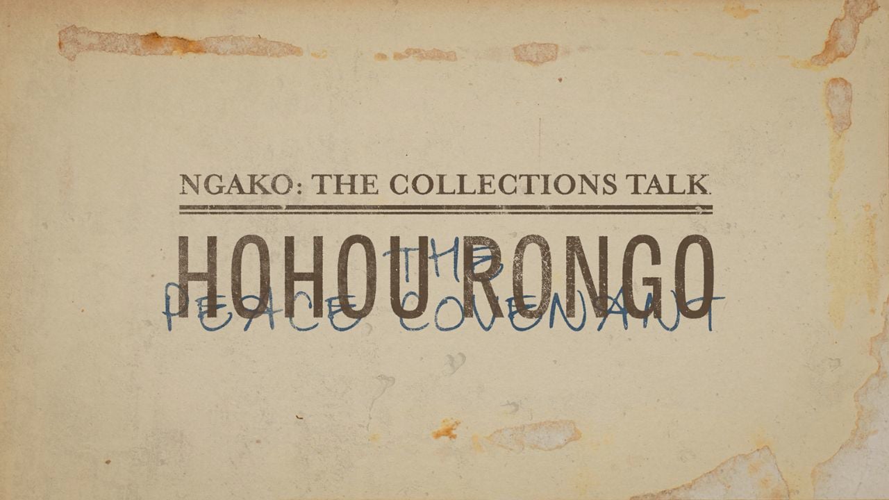 Hohou Rongo - The Peace Covenant