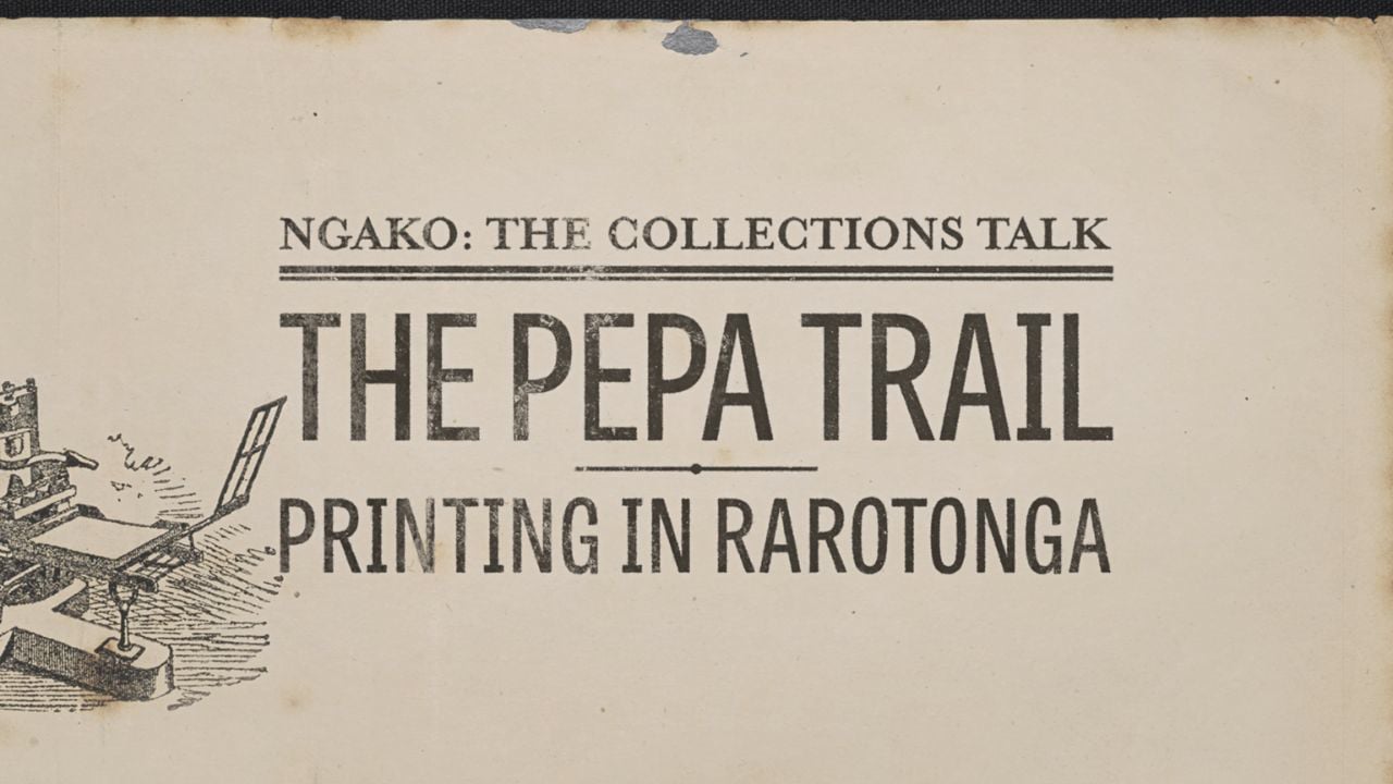 The Pepa Trail – Printing in Rarotonga