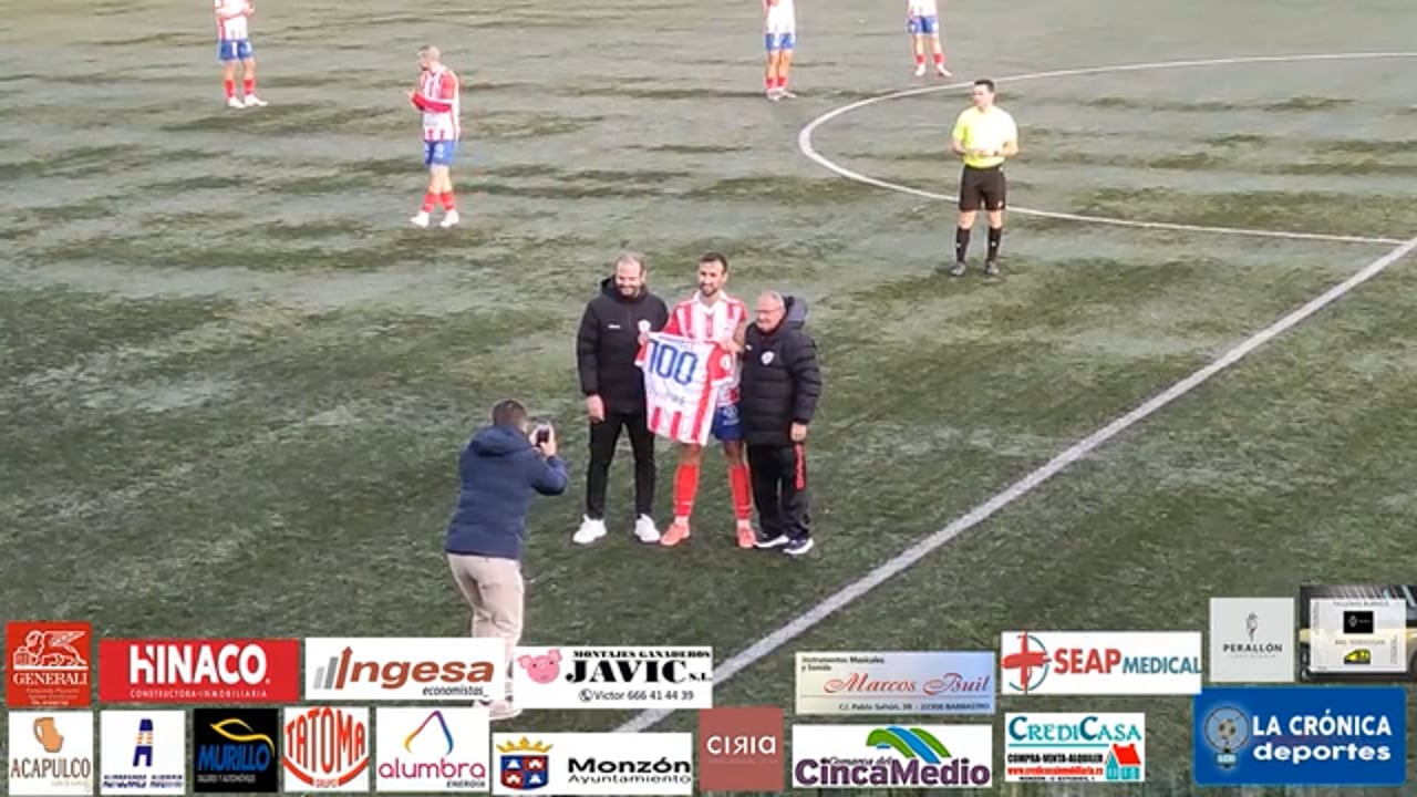 (RESUMEN y GOLES) At Monzón  Alumbra 3-0 CD Zuera / J 12 / 3ª RFEF