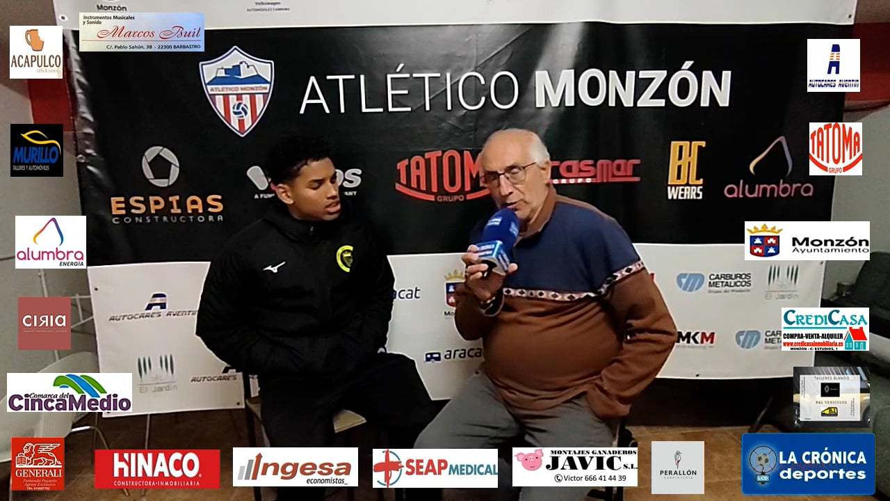 JORGE  ESPINAL (Jugador Zuera) At Monzón Alumbra 3-0 CD Zuera / J 12 / 3ª RFEF