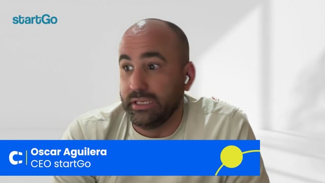 Testimonio en vídeo de Óscar Aguilera, CEO de Startgo, partner de Clientify