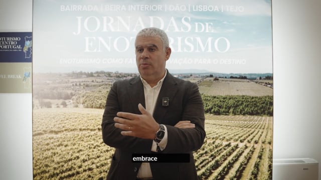 Jornadas do Enoturismo do Centro - Entrevista a Ant&oacute;nio Mendes, CVR D&atilde;o