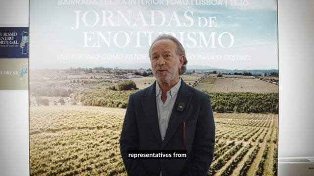 Jornadas do Enoturismo do Centro - entrevista a Pablo Singerman, Observat&oacute;rio Turismo del Vino