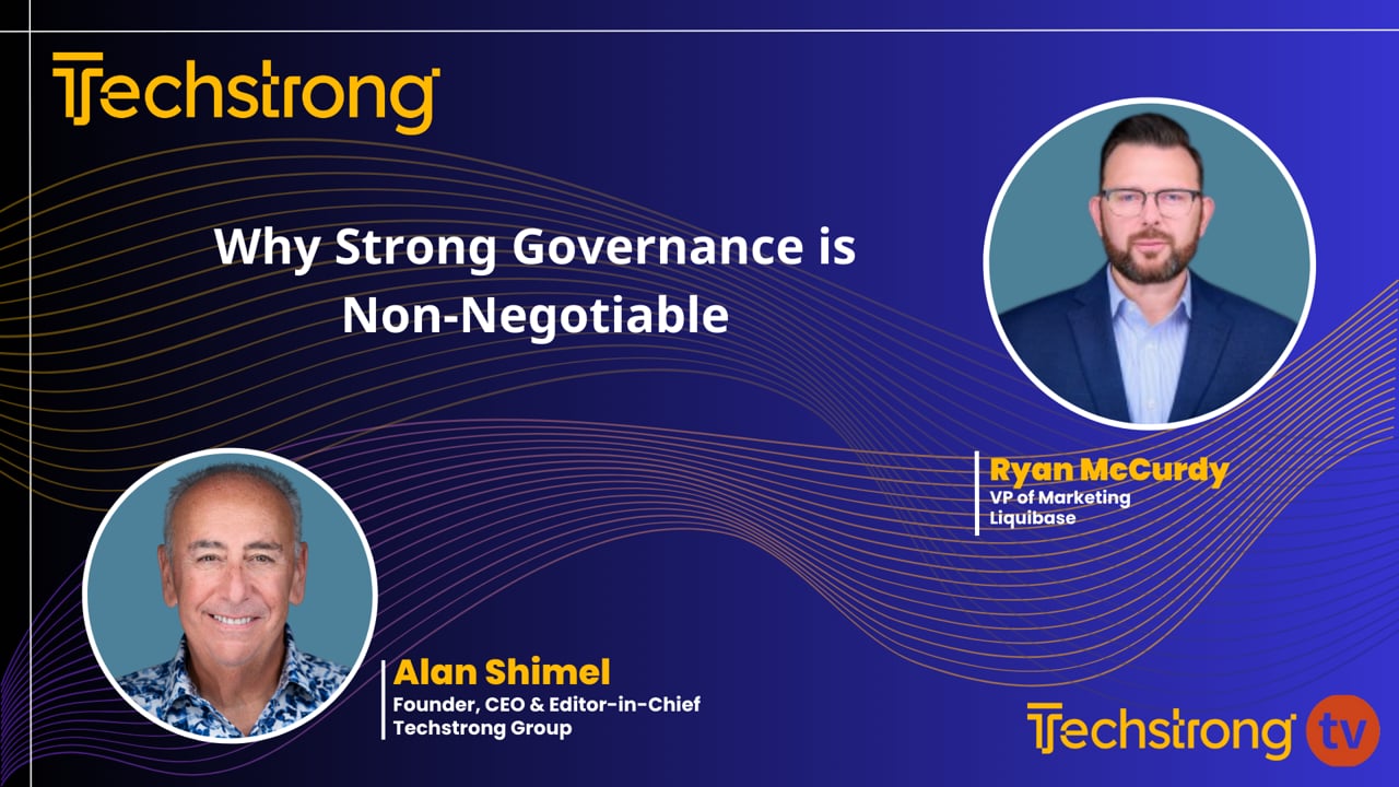 Ryan McCurdy: Why Strong Governance is Non-Negotiable - Techstrong TV ...