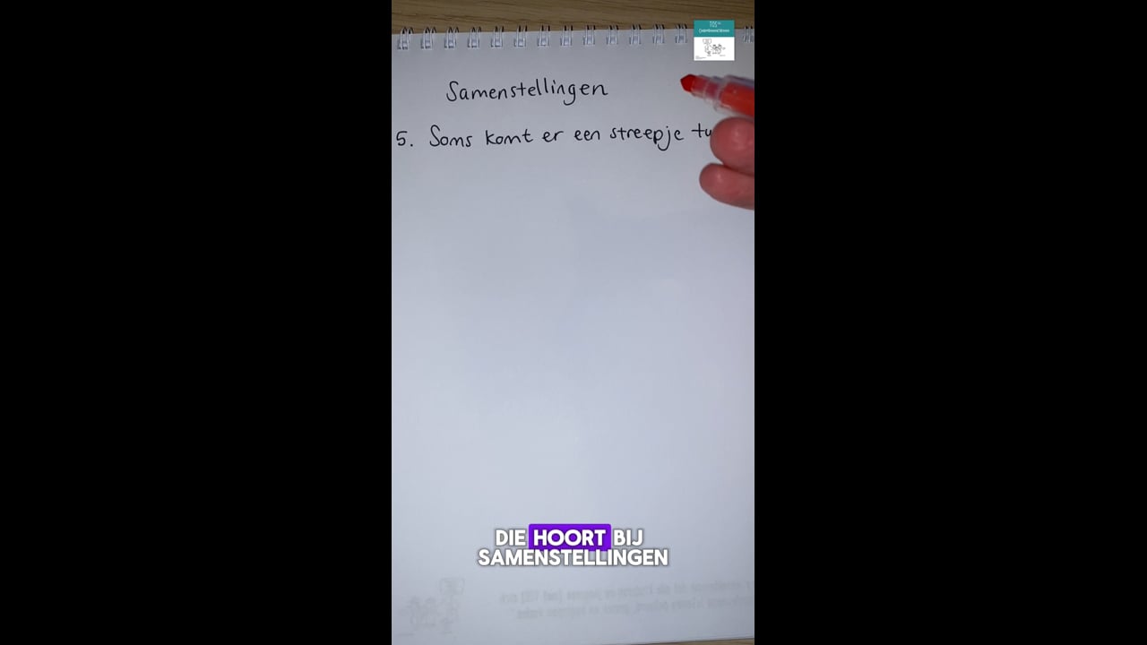 5.1 Samenstellingen – koppelteken (hoofdletters, speciale woorden)