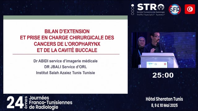 Bilan d’extension et prise en charge chirurgicale des cancers de l’oropharynx et cavité buccale