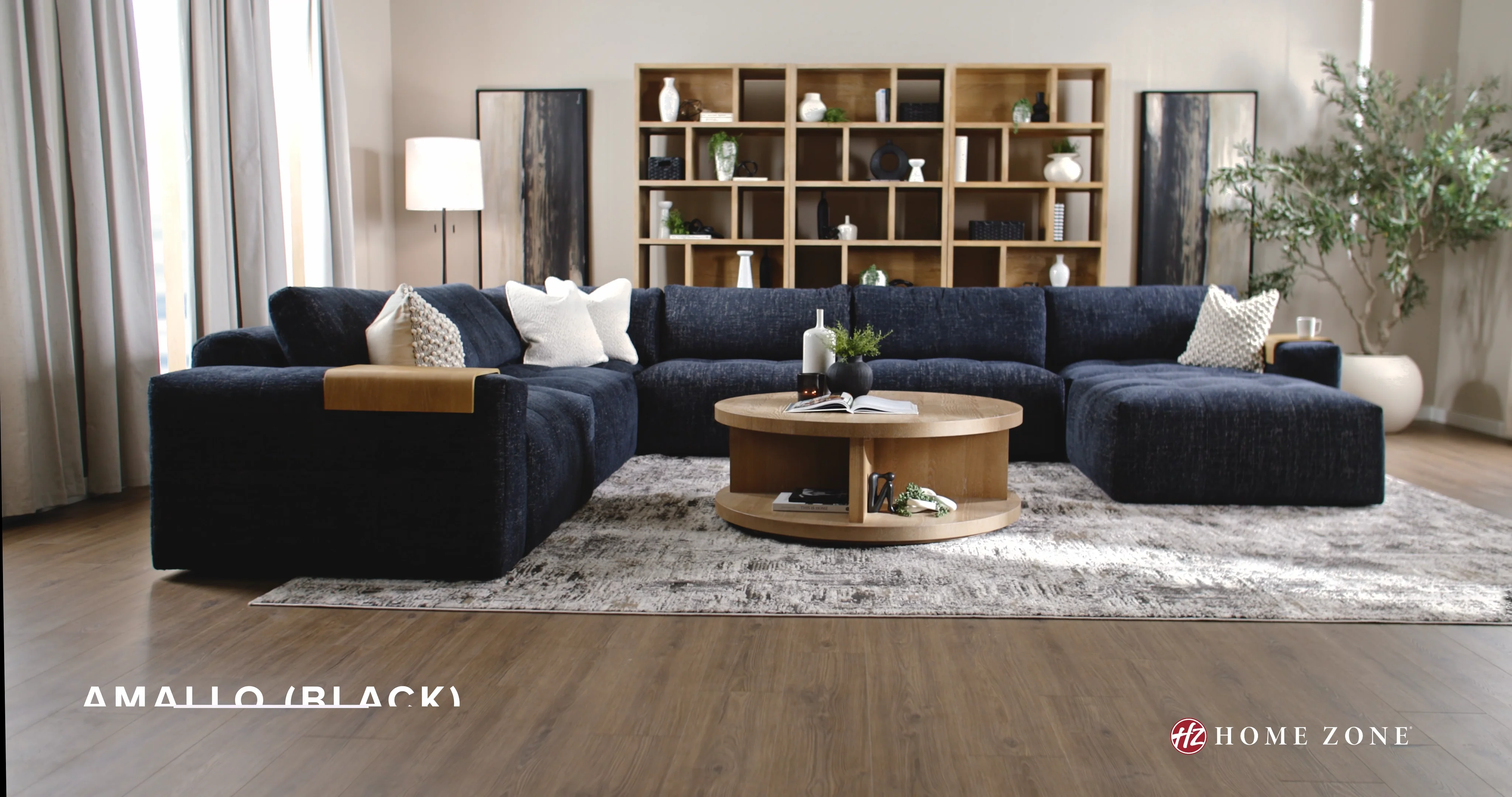 Amallo Fabric Sofa – Home Zone Furniture