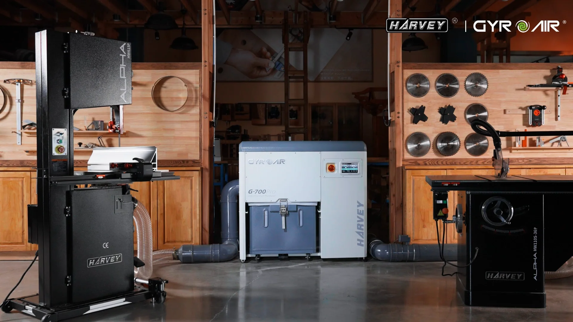GYRO AIR G-700Pro Industrial Dust Processor – Harvey Woodworking