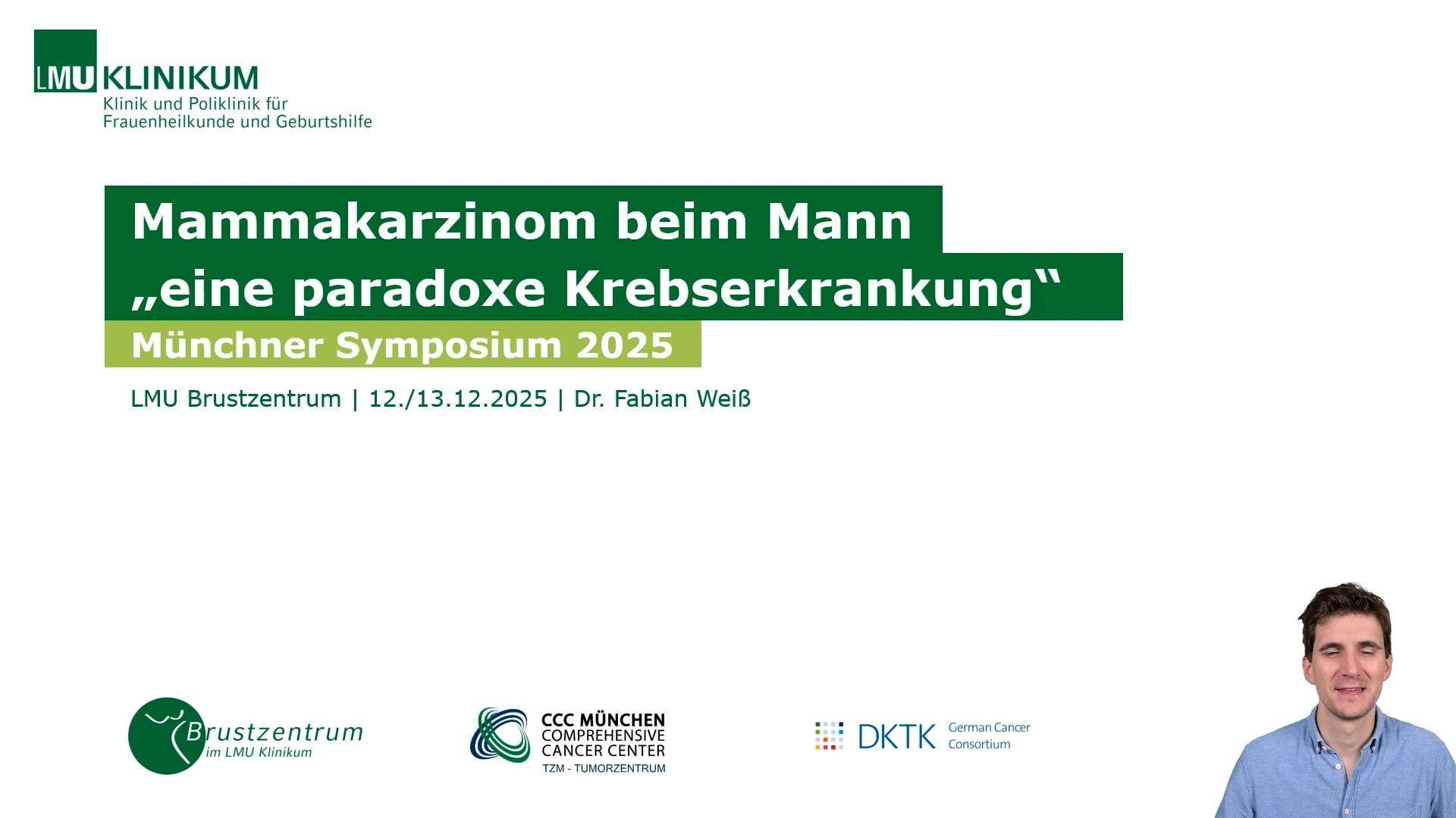 Thumbnail von Mammakarzinom beim Mann : „Eine paradoxe Krebserkrankung“