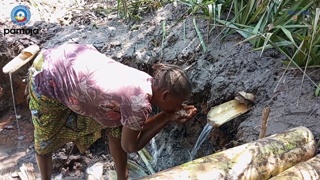 Kasongo : une source d&rsquo;eau vitale