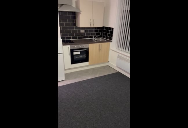 Video 1: Newly Carpeted stunning partly furnished studio room