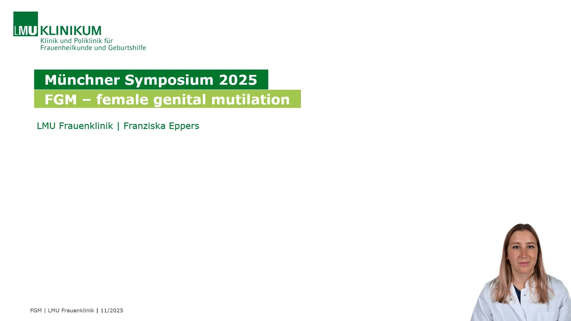 Thumbnail von FGM – female genital mutilation