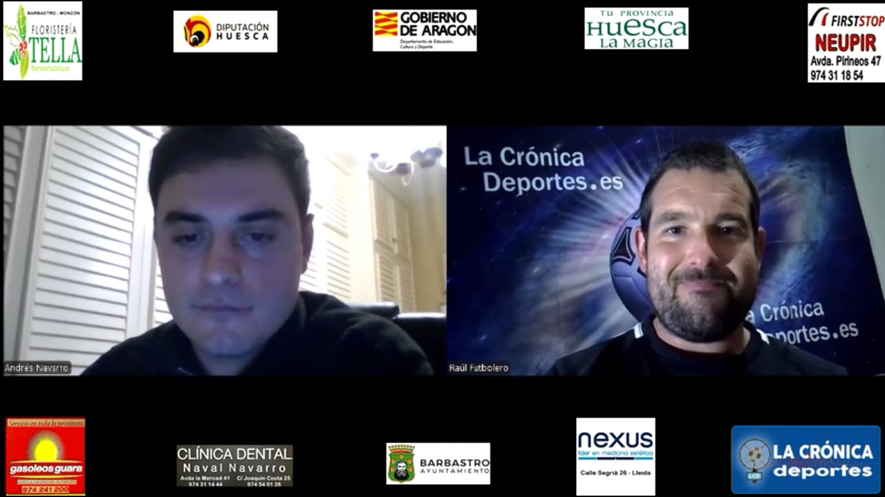 "Jornada 11" Análisis Regional Preferente G1 / ANDRÉS NAVARRO (Entrenador San Agustín)