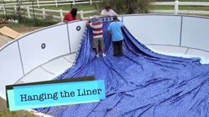 Radiant Inground Pool Install - Round Above Ground Pool Built In