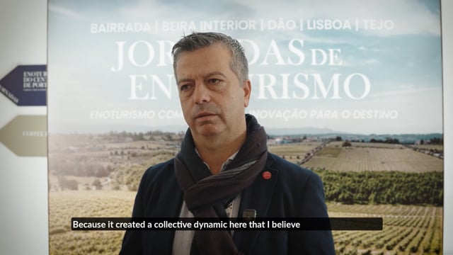Jornadas do Enoturismo do Centro - Entrevista a Rodolfo Queir&oacute;s, Cons&oacute;rcio PROVERE