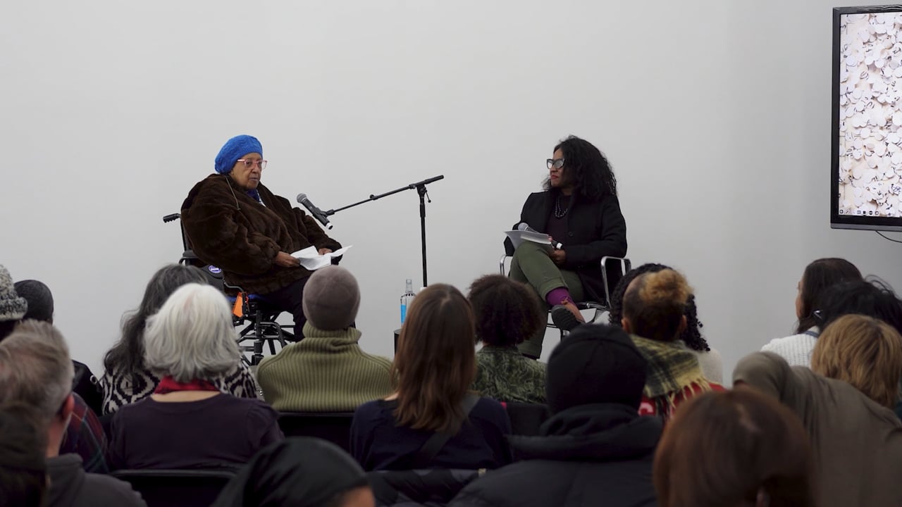 Conversations: Howardena Pindell & Zoé Whitley, Bermondsey 2025