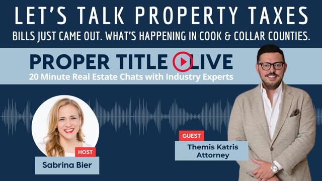 Understanding Your Cook & Collar County's Property Tax Bill