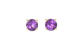 7.00 ct. t.w. Multi-Gemstone Jewelry Set: Seven Pairs of Stud Earrings in 18kt Gold Over Sterling