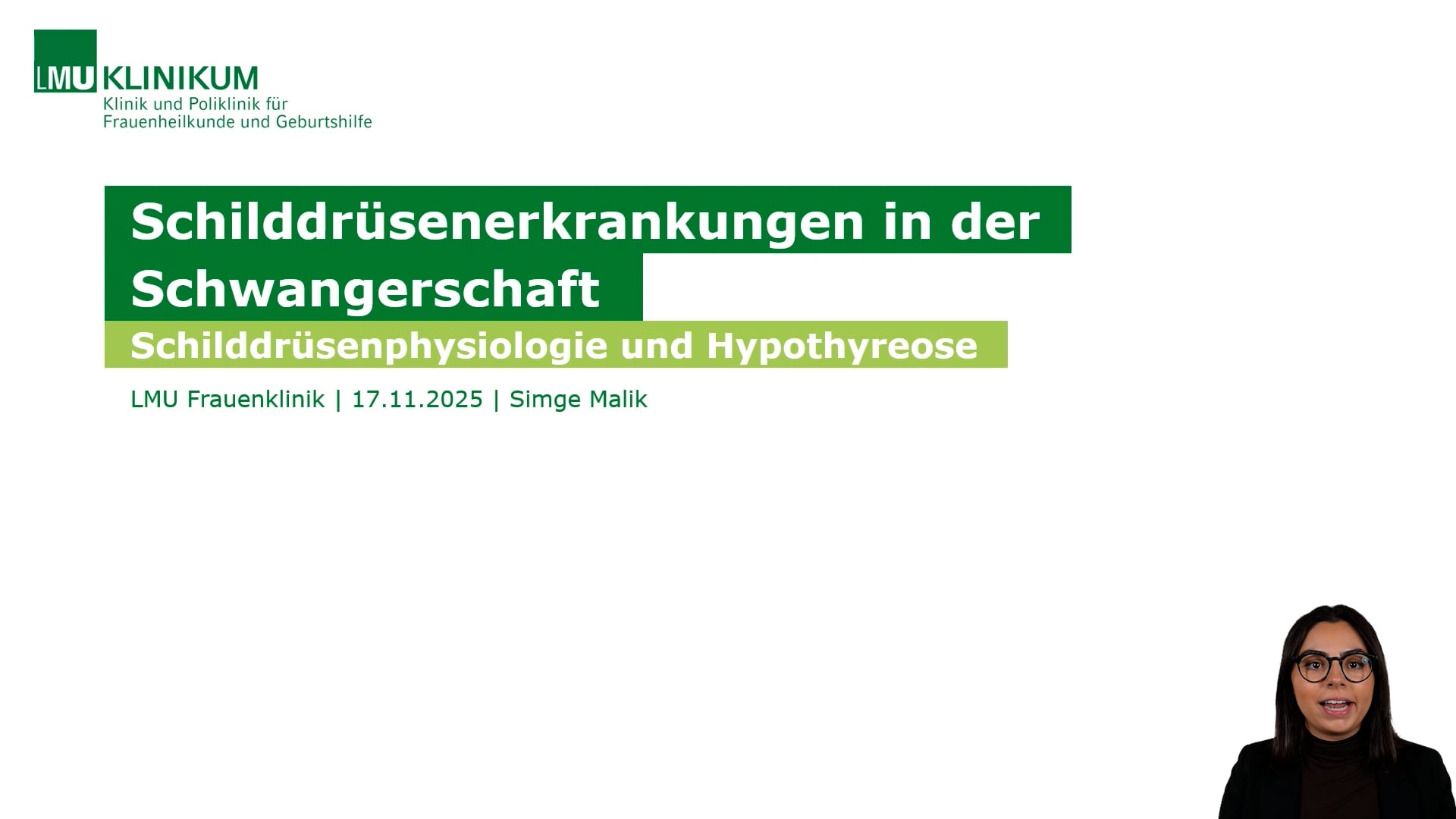 Thumbnail von Schilddrüsenerkrankungen in der Schwangerschaft – Schilddrüsenphysiologie und Hypothyreose