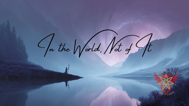 In the World, Not of It