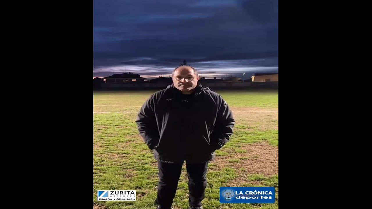 CHELU (Entrenador Altorricón) CD Altorricón 1-4 Peñas Oscenses Jor. 11 - Preferente Gr 1